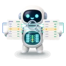 Mascot of the Comparison tool — differences between deliveries