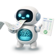 Mascot of the EasyCatalog tools — the full workflow